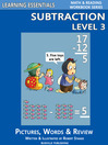 Subtraction Level 3 (eBook): Pictures, Words & Review